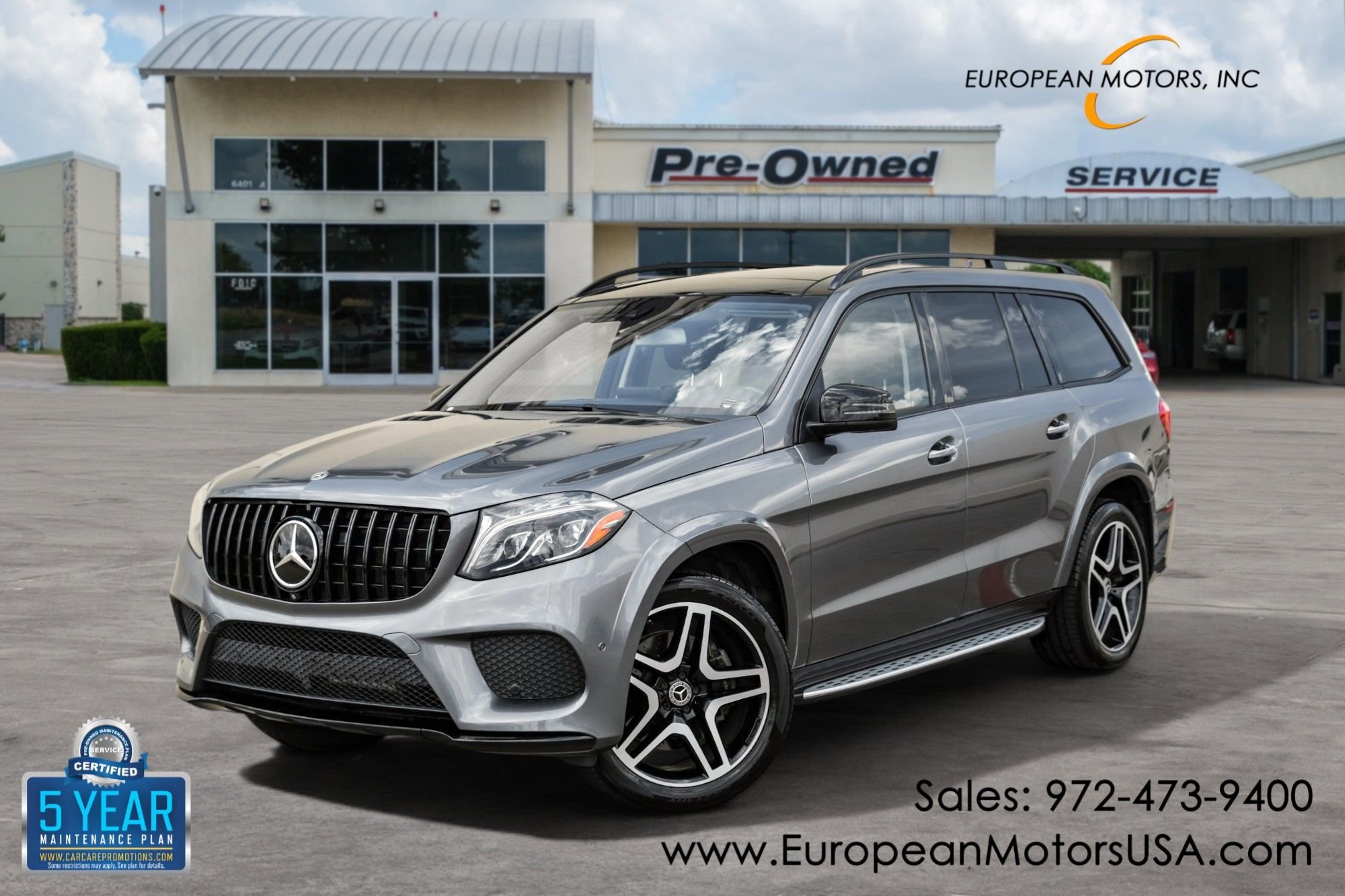 Used 2018 Mercedes-Benz GLS 550 4MATIC w/ Driver Assistance Package