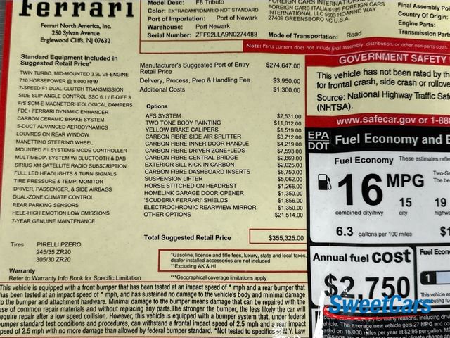 Used 2022 Ferrari F8 Tributo image 48