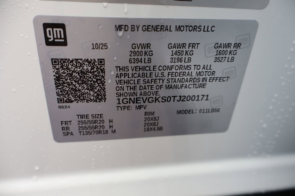 New 2026 Chevrolet Traverse LT w/ Sun and Wheel Package image 48