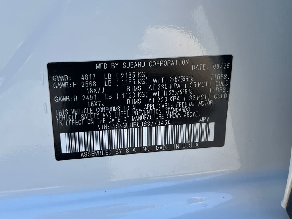 Certified 2025 Subaru Crosstrek 2.5i Sport image 31