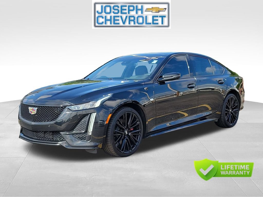 Used 2022 Cadillac CT5 Sport w/ LPO, ONYX Package AWD/4WD image 2