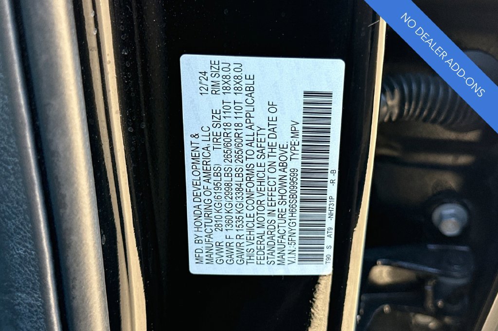 Certified 2025 Honda Pilot TrailSport image 34
