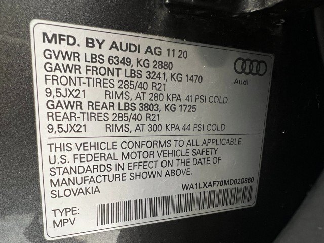 Used 2021 Audi Q7 3.0T Premium Plus AWD/4WD image 28