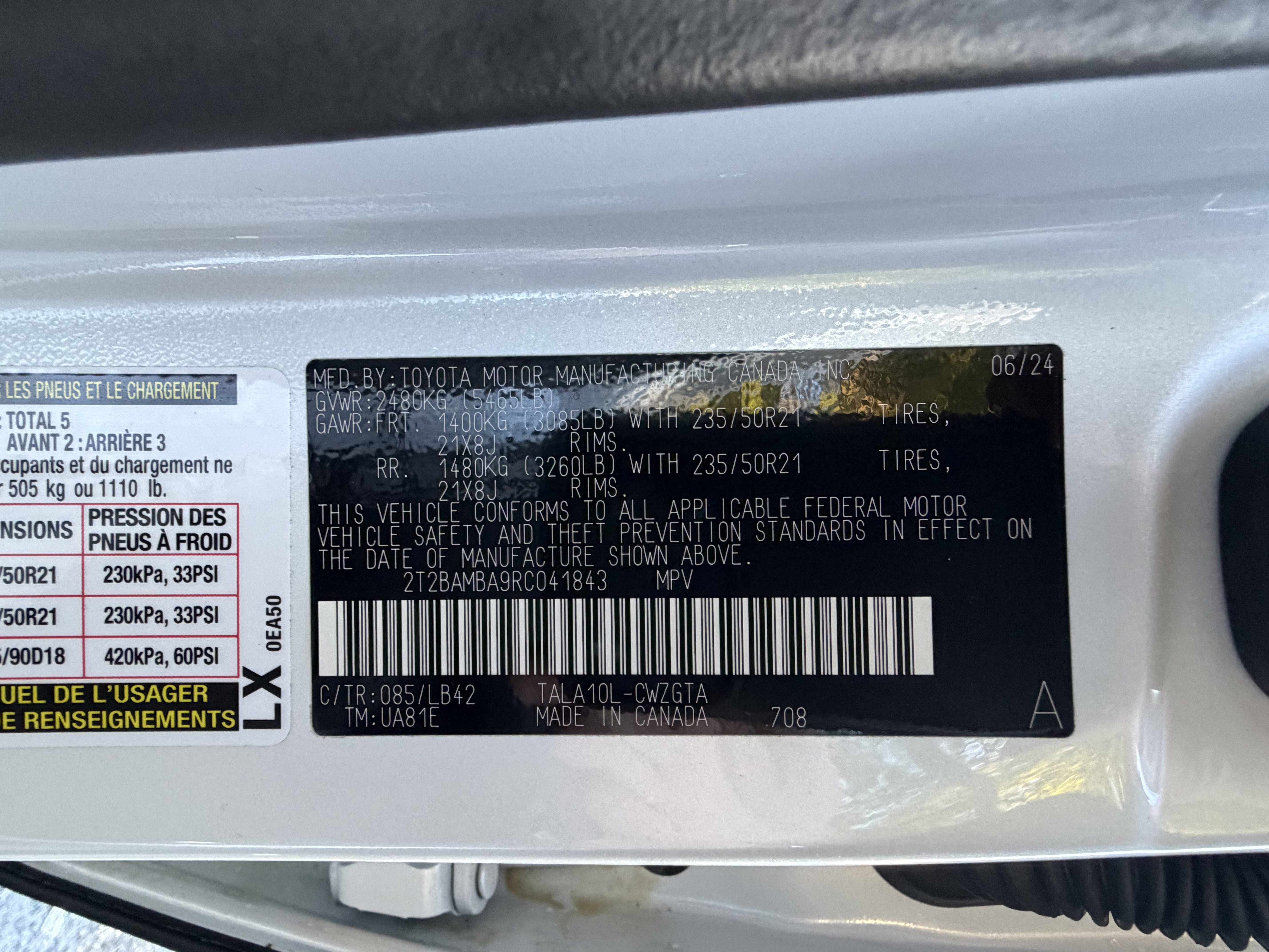 Certified 2024 Lexus RX 350 Premium Plus w/ Convenience Package FWD image 48
