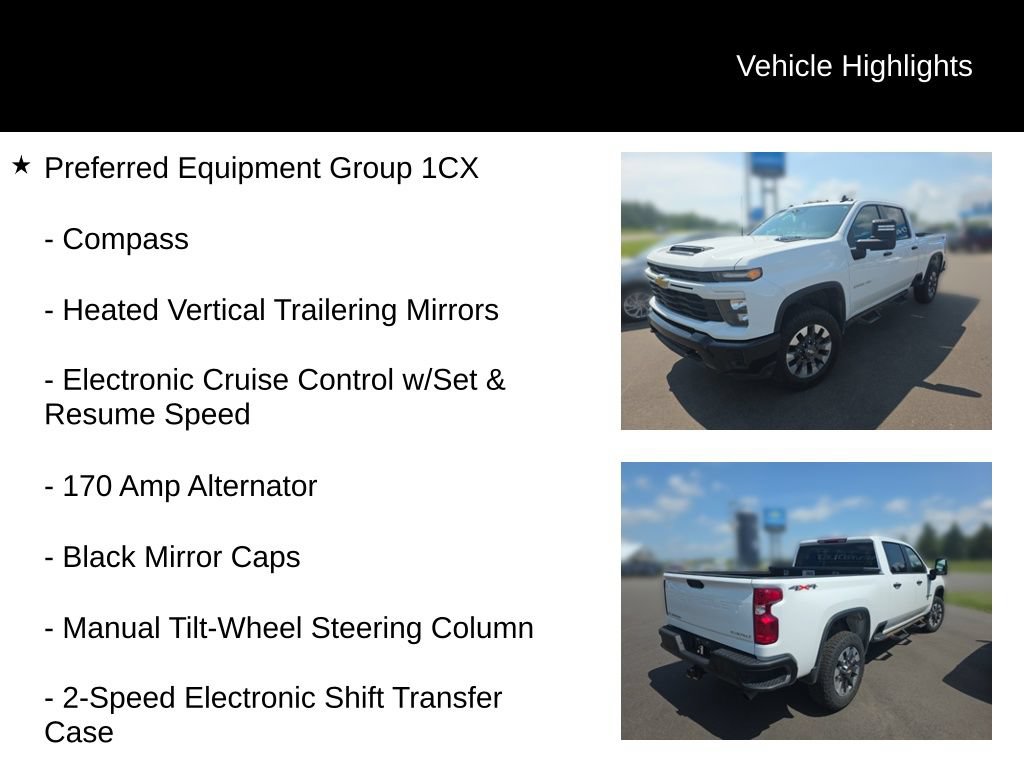 Used 2024 Chevrolet Silverado 2500 Custom w/ Custom Convenience Package AWD/4WD image 13