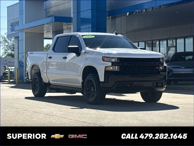 Used 2021 Chevrolet Silverado 1500 Custom Trail Boss w/ LPO, Dark Essentials Package