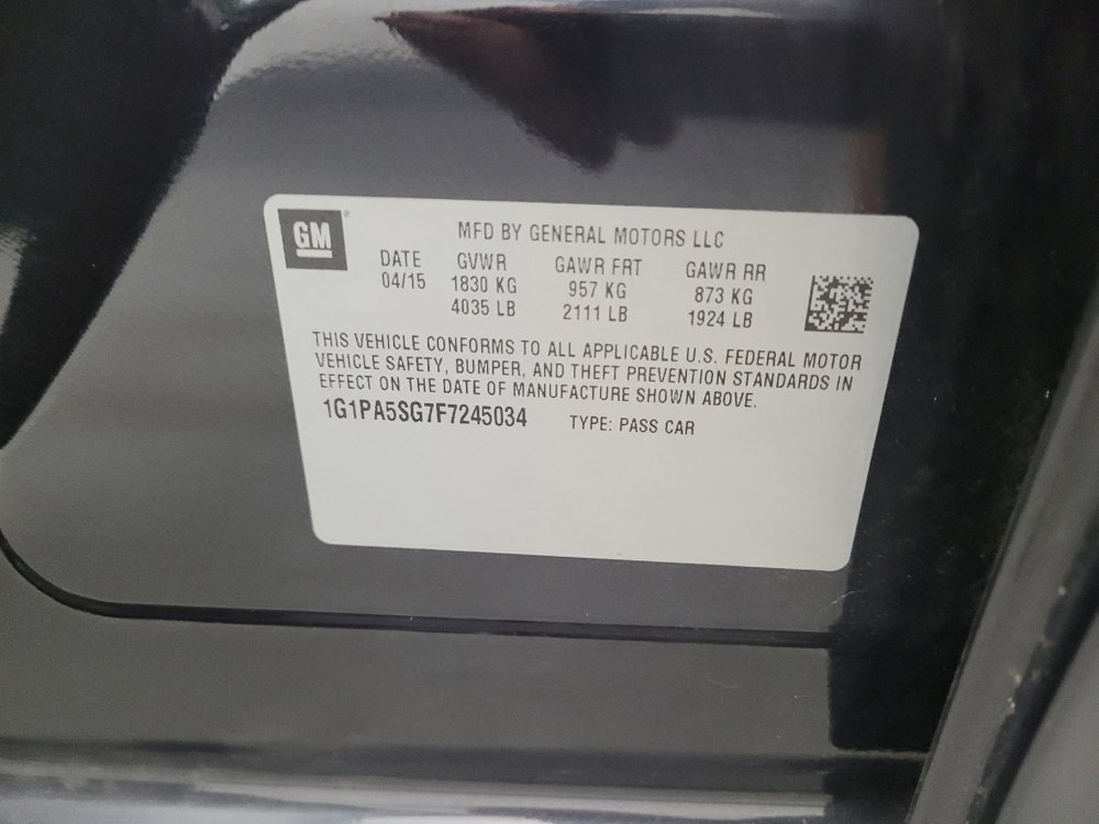 Used 2015 Chevrolet Cruze LS FWD image 33