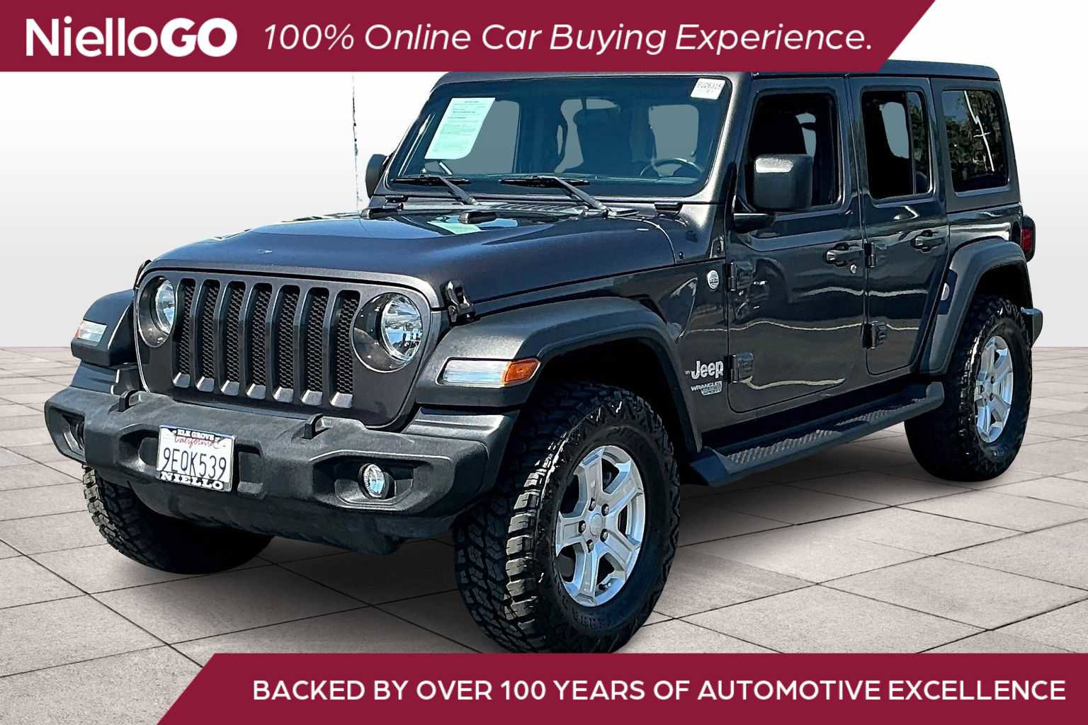 Used 2020 Jeep Wrangler Unlimited Sport S