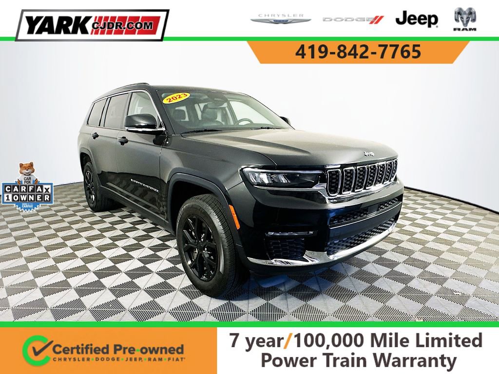 Certified 2023 Jeep Grand Cherokee L Limited AWD/4WD 360° Tour