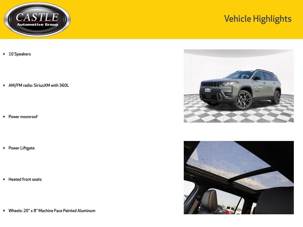 New 2026 Jeep Cherokee Overland AWD/4WD image 3