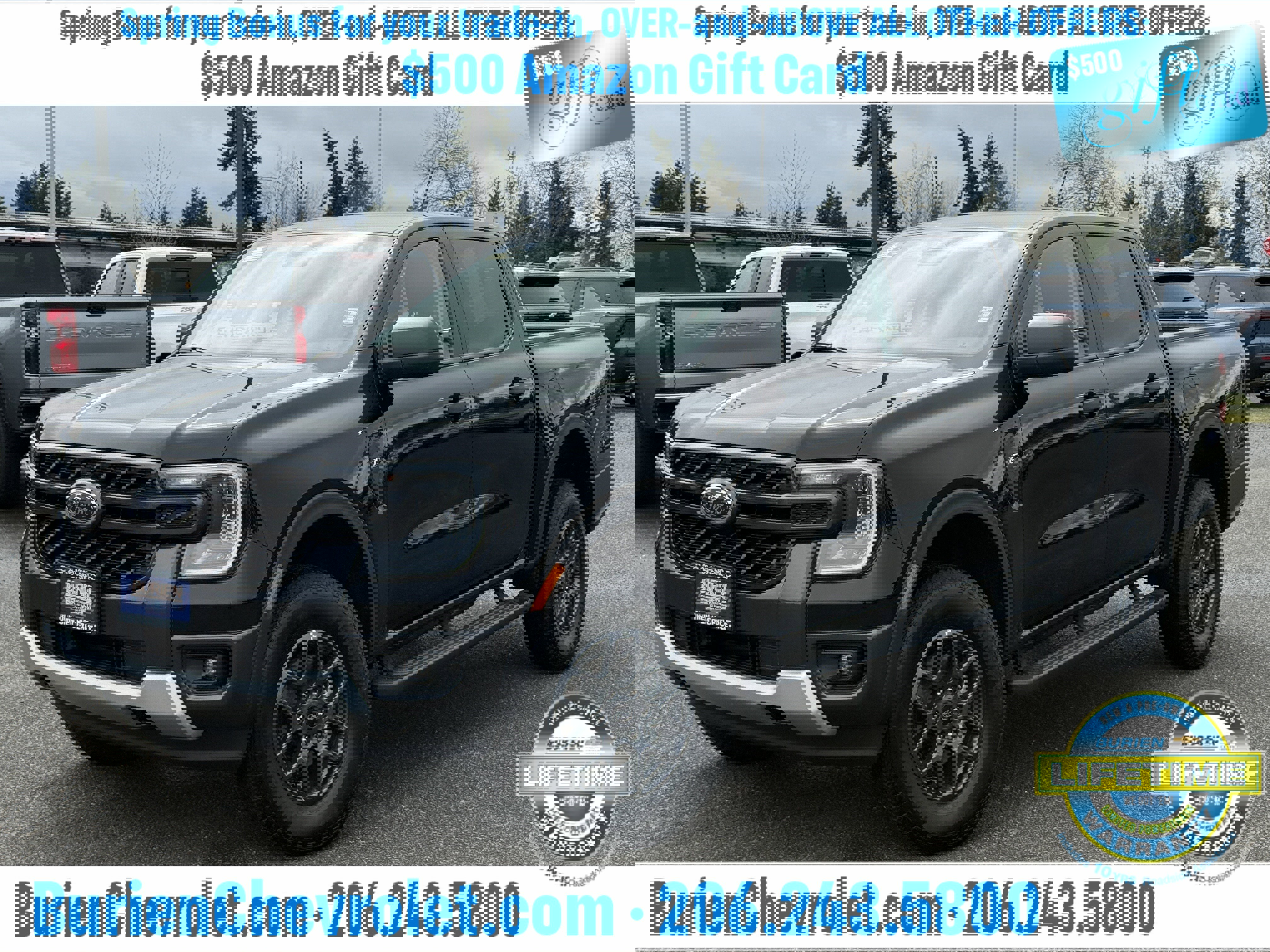 Used 2025 Ford Ranger XLT w/ Trailer Tow Package image 1