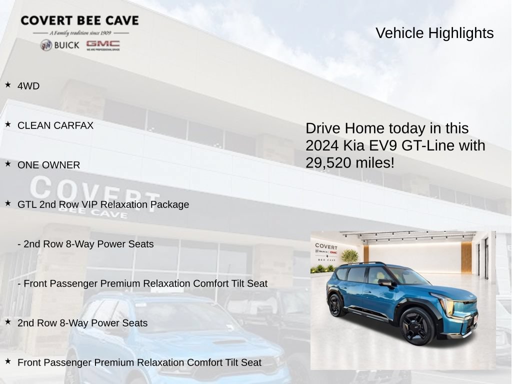 Used 2024 Kia EV9 GT-Line AWD/4WD image 6