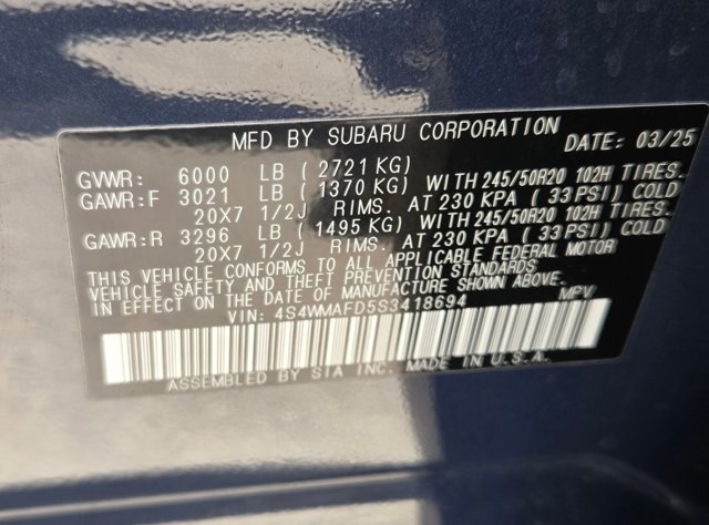 Used 2025 Subaru Ascent Onyx Edition w/ Popular Package #2 image 24