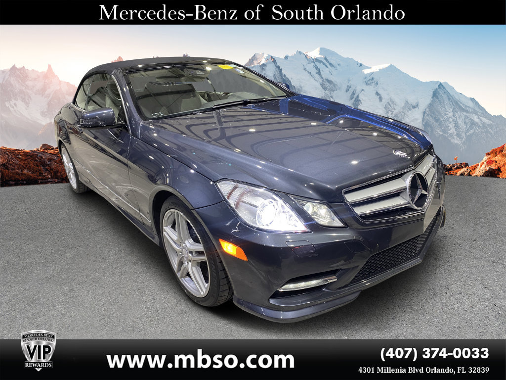 Used 2013 Mercedes-Benz E 550 Cabriolet