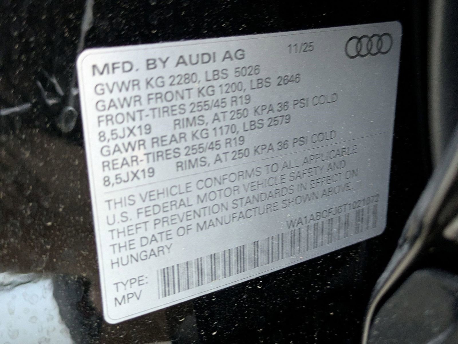 New 2026 Audi Q3 quattro 2.0T image 18