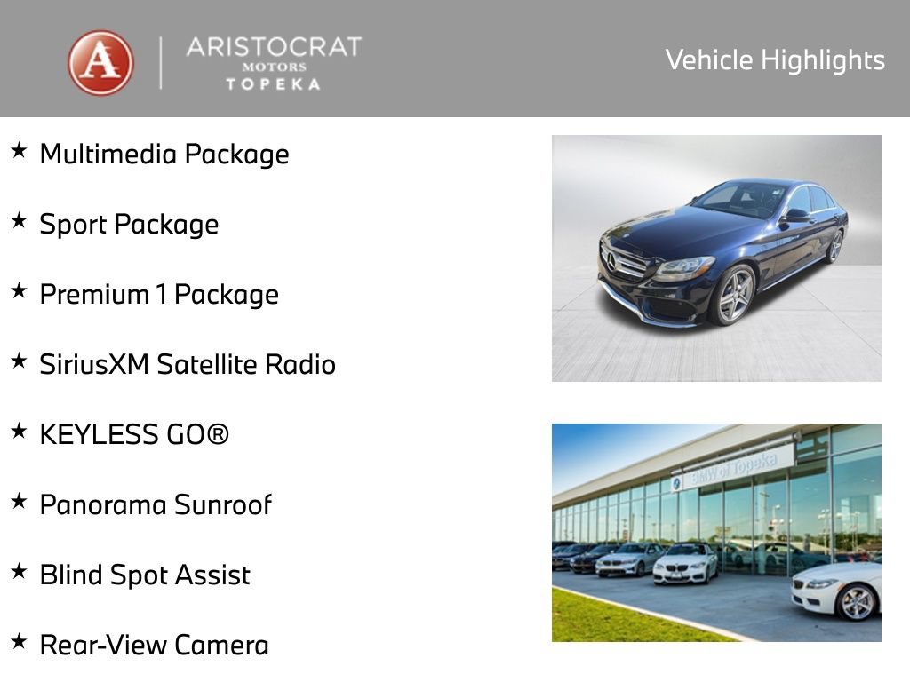 Used 2016 Mercedes-Benz C 300 Sedan image 2