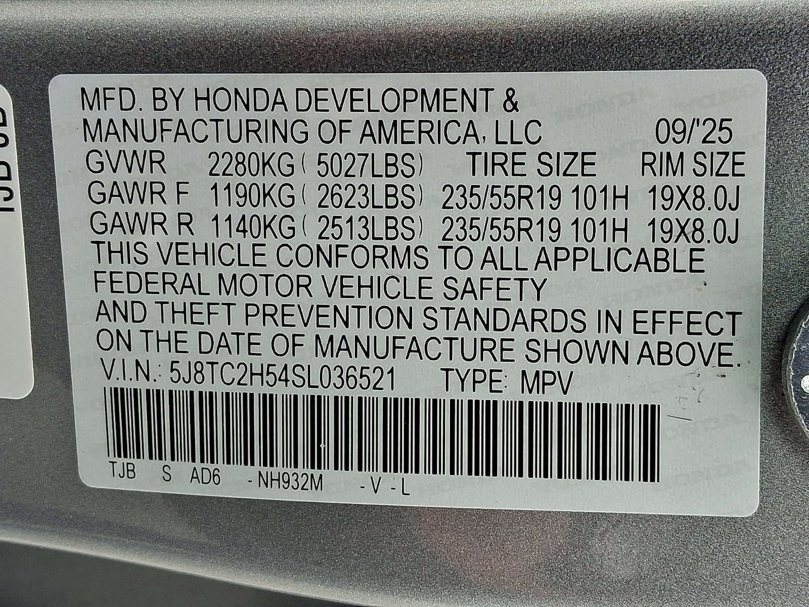 Certified 2025 Acura RDX SH-AWD w/ Technology Package image 31