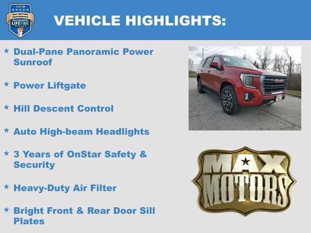 Used 2023 GMC Yukon AT4 w/ Technology Package image 12