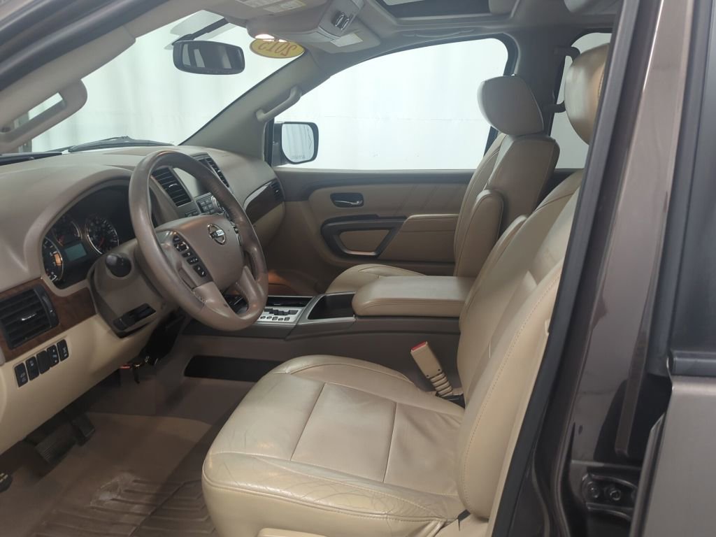 Used 2015 Nissan Armada Platinum w/ 2nd Row Captain Seat Package AWD/4WD image 14