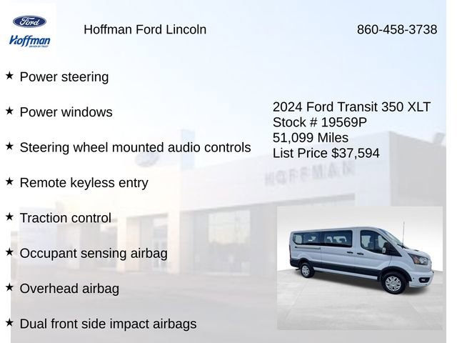 Certified 2024 Ford Transit 350 XLT image 12
