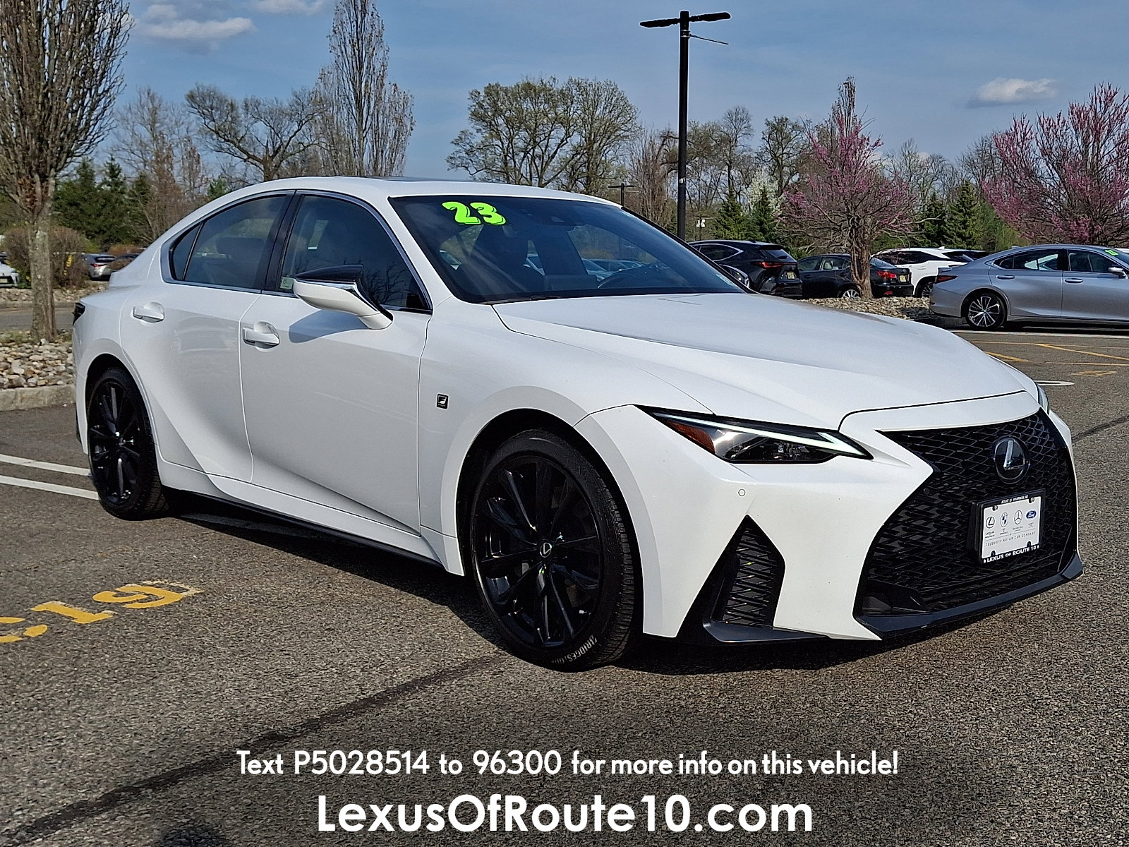 Certified 2023 Lexus IS 350 F Sport w/ Memory Package AWD/4WD image 1