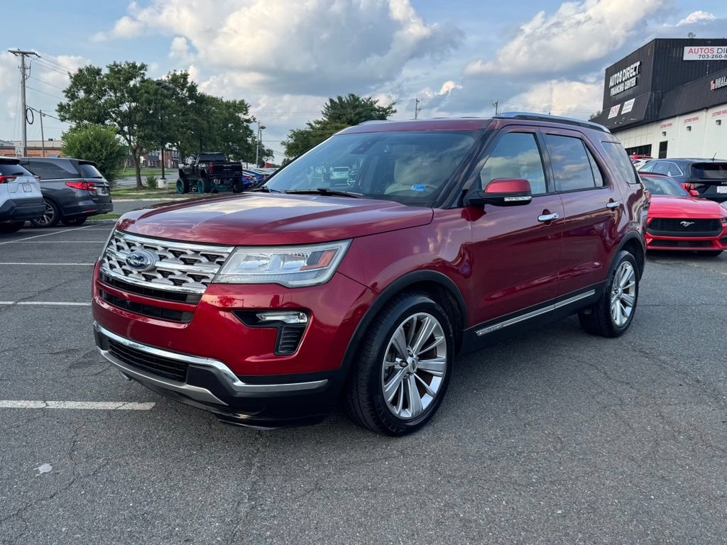 Used 2019 Ford Explorer Limited w/ Ford Safe & Smart Package FWD image 3