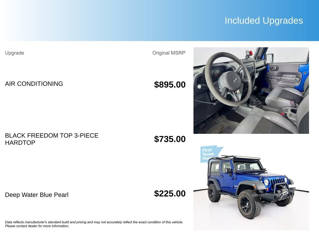 Used 2009 Jeep Wrangler X image 5