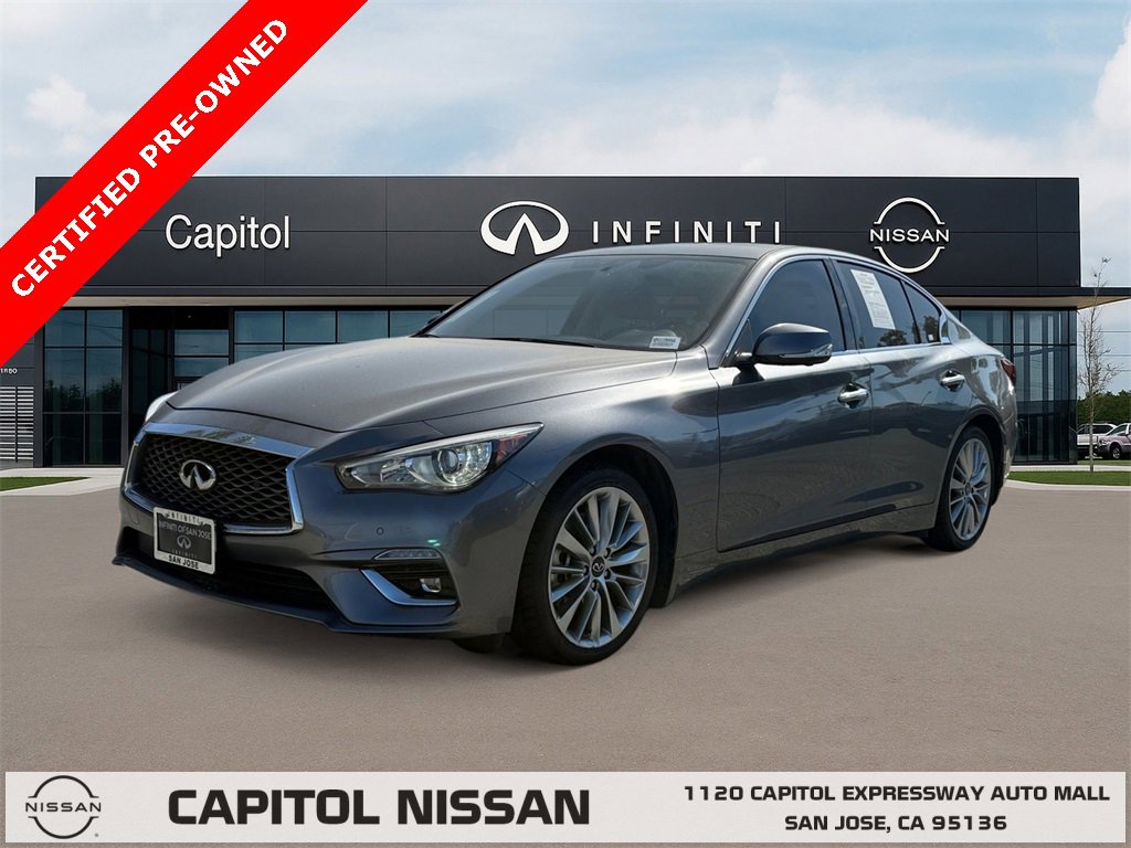 Used 2022 INFINITI Q50 Luxe w/ Cargo Package