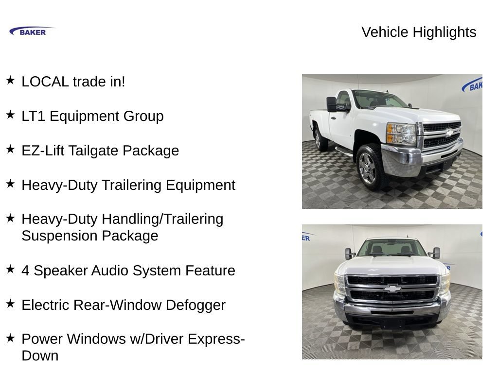 Used 2007 Chevrolet Silverado 2500 LT w/ EZ-Lift Tailgate Package AWD/4WD image 4