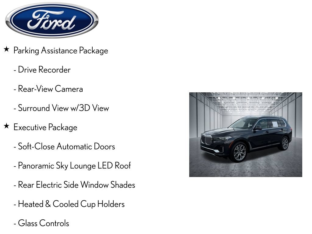 Used 2022 BMW X7 xDrive40i w/ Executive Package AWD/4WD image 9