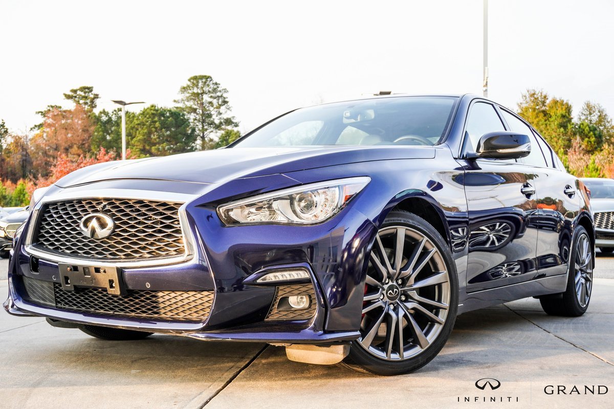 Used 2022 INFINITI Q50 Red Sport 400 image 1