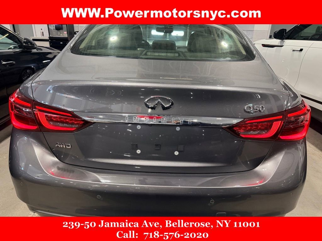 Used 2022 INFINITI Q50 Luxe w/ Cargo Package image 3