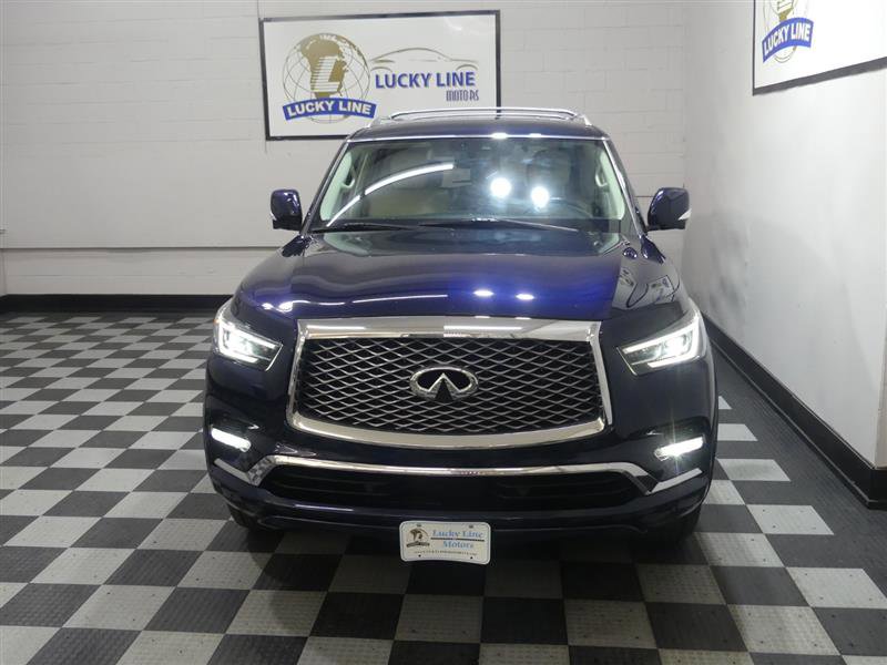 Used 2021 INFINITI QX80 Luxe w/ All-Season Package AWD/4WD image 3