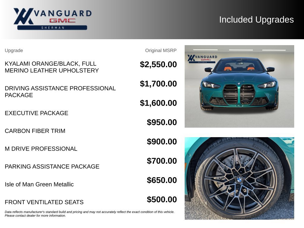 Used 2025 BMW M3 Competition AWD/4WD image 9