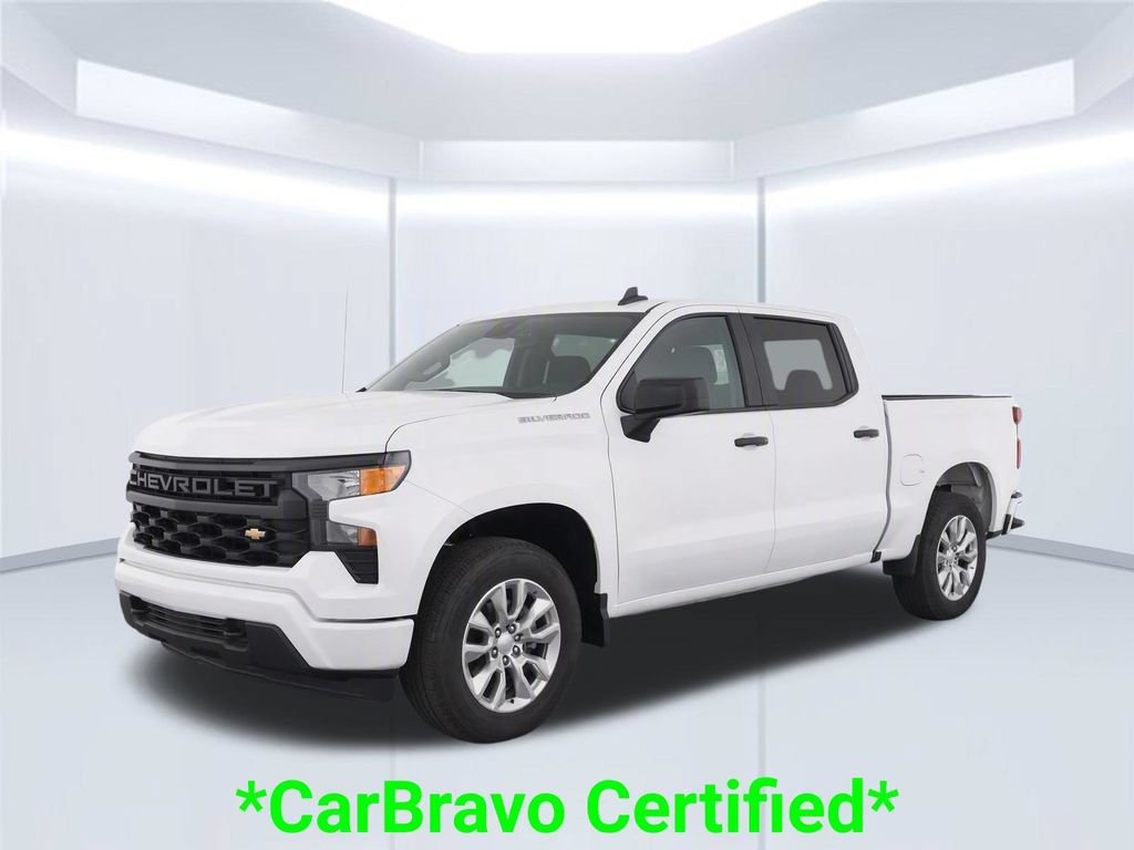 Certified 2024 Chevrolet Silverado 1500 Custom RWD image 2