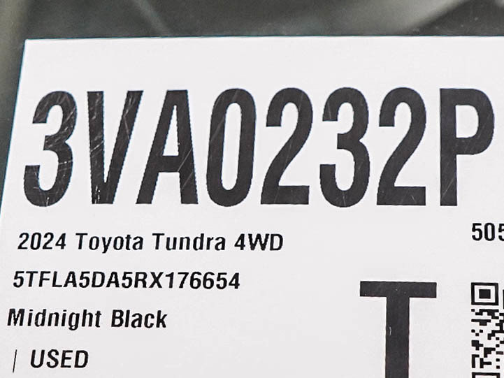 Used 2024 Toyota Tundra SR5 w/ SR5 Premium Package AWD/4WD image 31