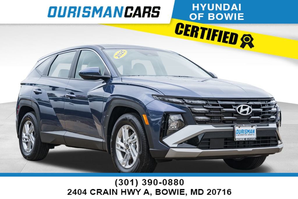 Certified 2025 Hyundai Tucson SE
