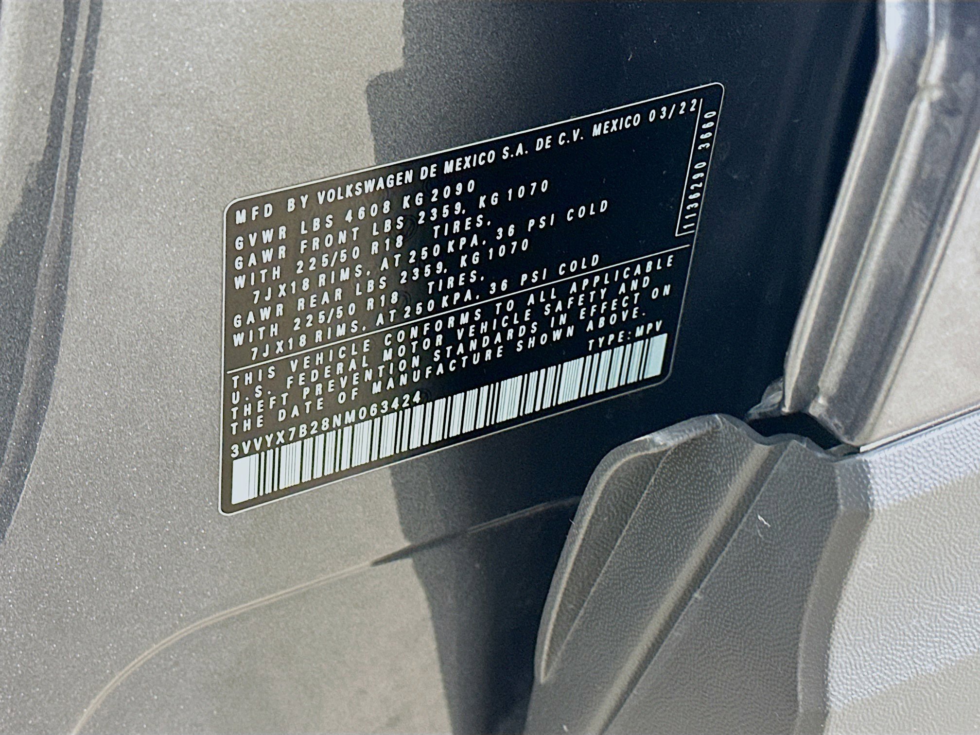 Used 2022 Volkswagen Taos SE w/ IQ.Drive SE Package image 42