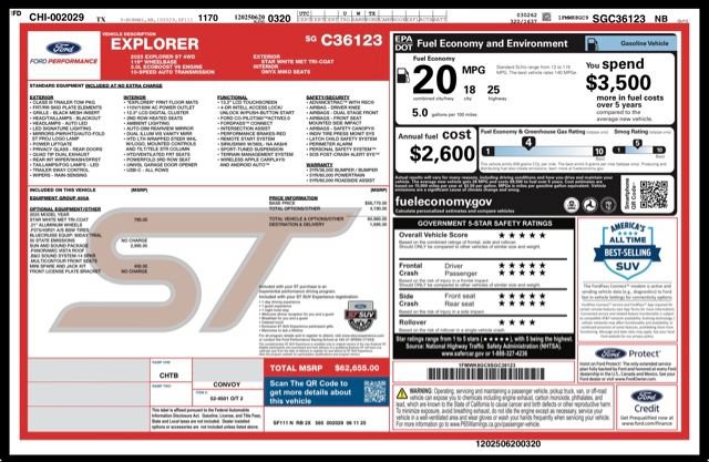 Used 2025 Ford Explorer ST w/ Sun And Sound Package AWD/4WD image 34