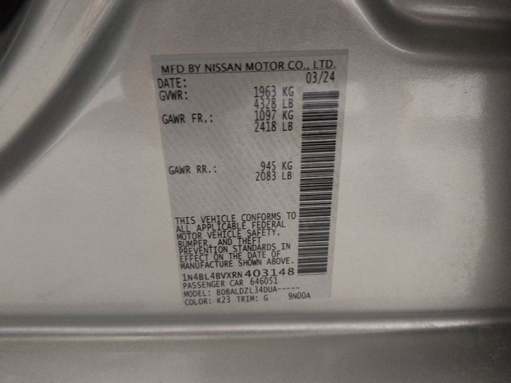 Used 2024 Nissan Altima 2.5 S FWD image 33