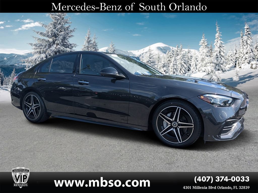 Certified 2022 Mercedes-Benz C 300 4MATIC Sedan w/ AMG Line w/ Night Package video 1
