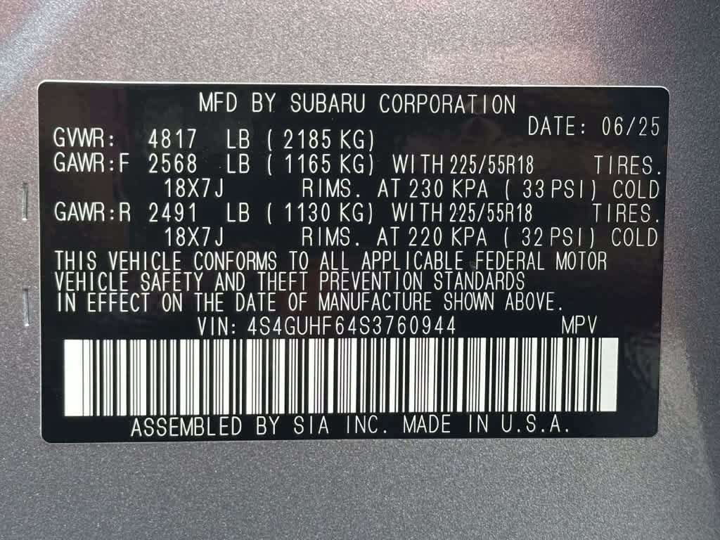 Certified 2025 Subaru Crosstrek 2.5i Sport w/ Crosstrek Mirror Package AWD/4WD image 22