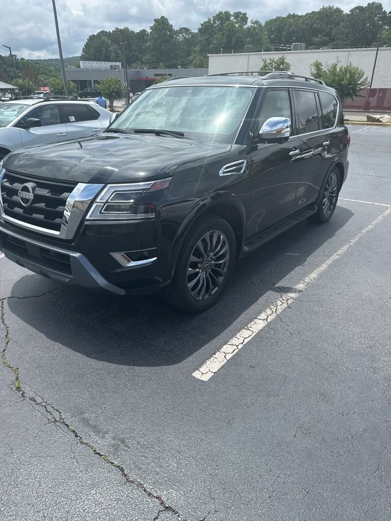 Used 2023 Nissan Armada Platinum w/ Captain's Chairs Package