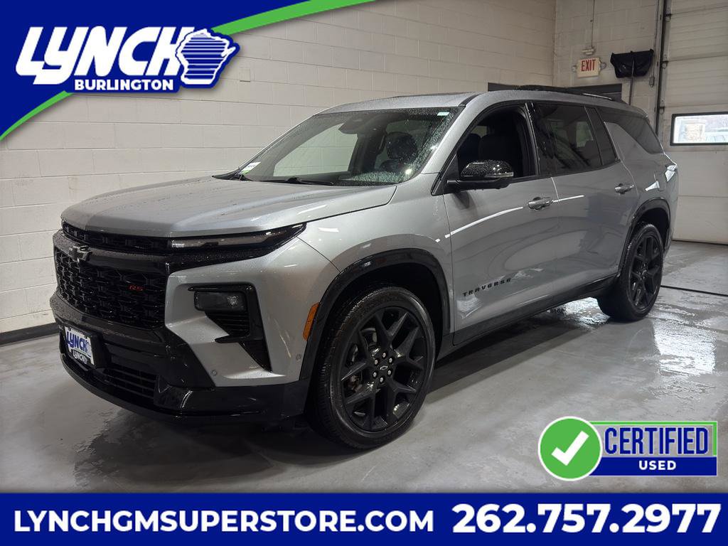 Used 2025 Chevrolet Traverse RS