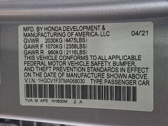 Used 2021 Honda Accord Sport image 23