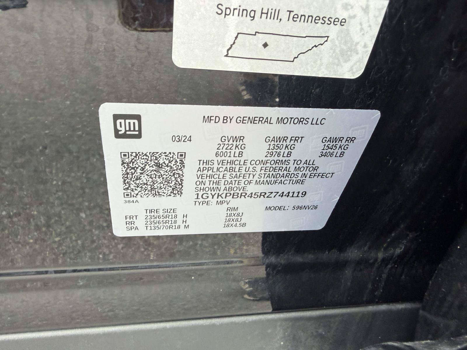Certified 2024 Cadillac XT6 Luxury w/ LPO, Floor Liner Package AWD/4WD image 19
