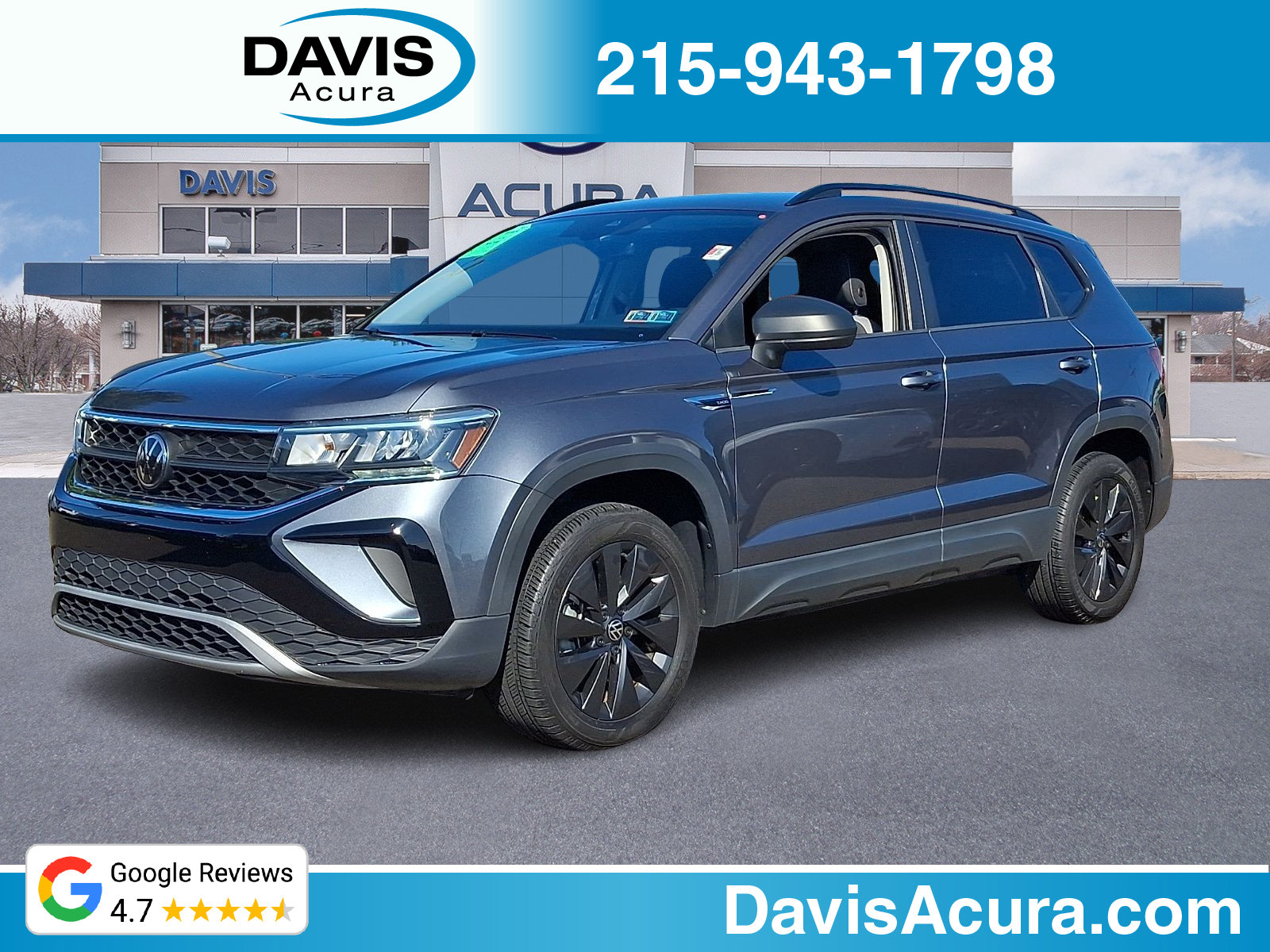 Used 2023 Volkswagen Taos S w/ Driver Assistance Package