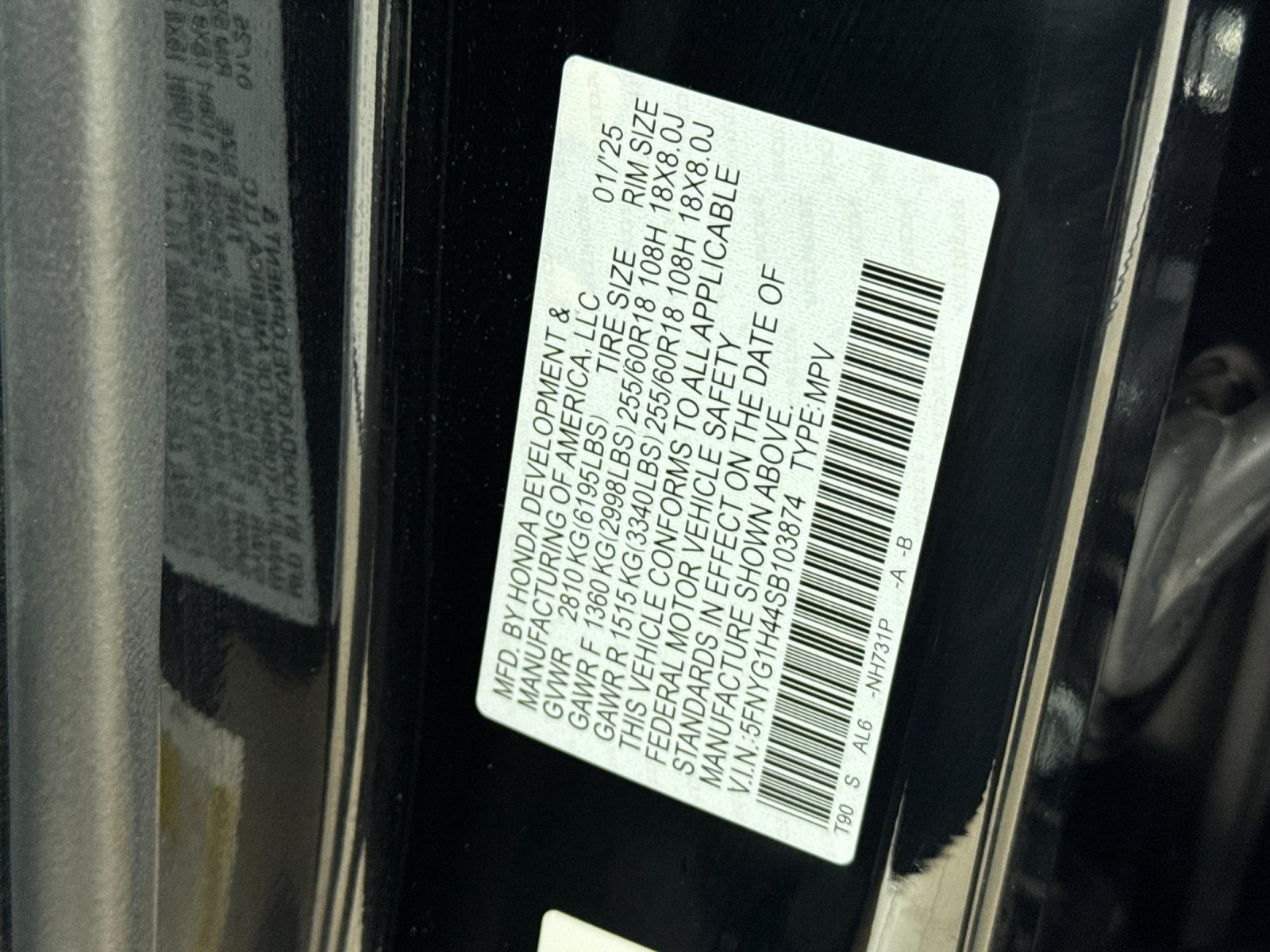 Used 2025 Honda Pilot EX-L image 28