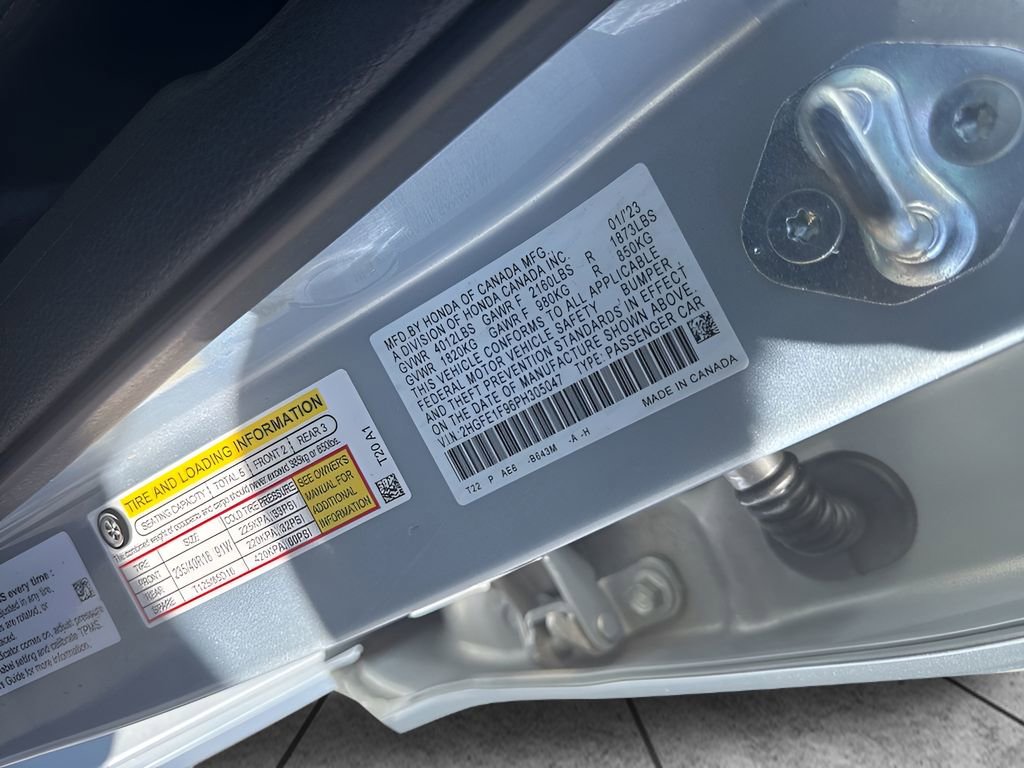 Used 2023 Honda Civic Touring image 35