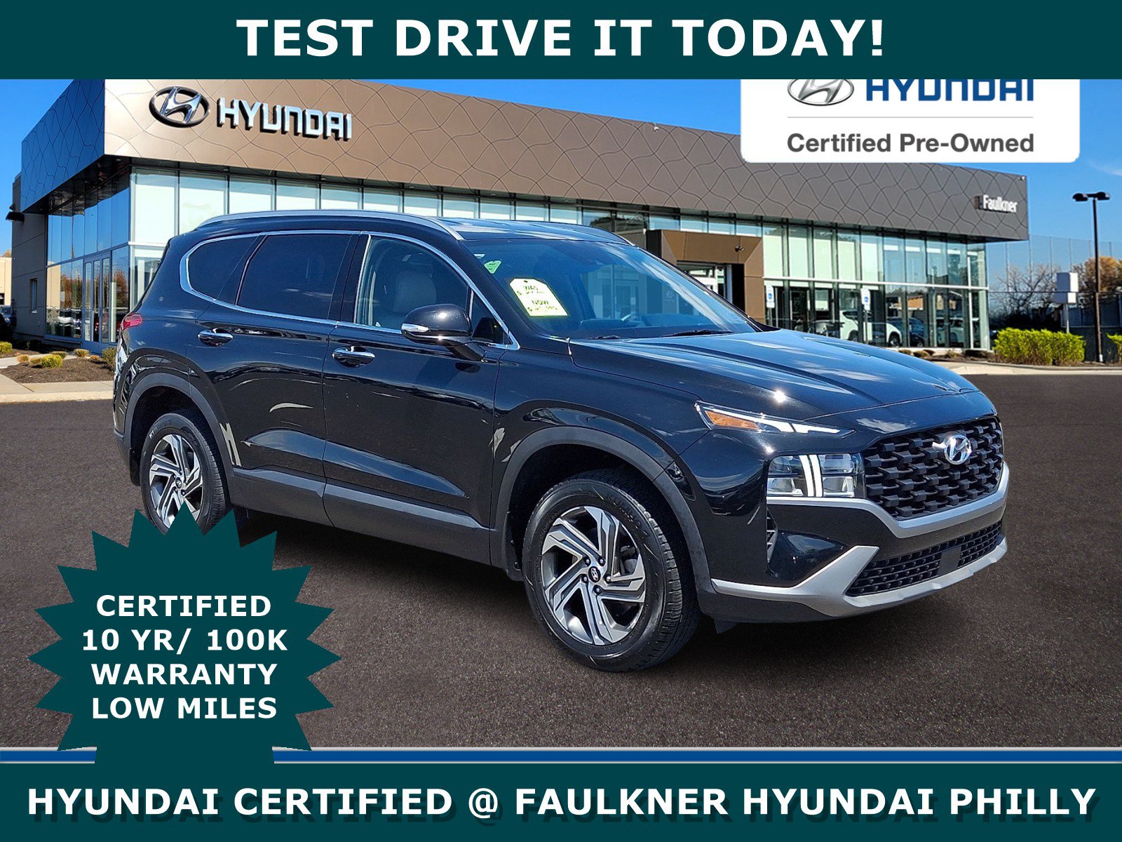 Certified 2023 Hyundai Santa Fe SEL w/ Winter Weather Package AWD/4WD image 1